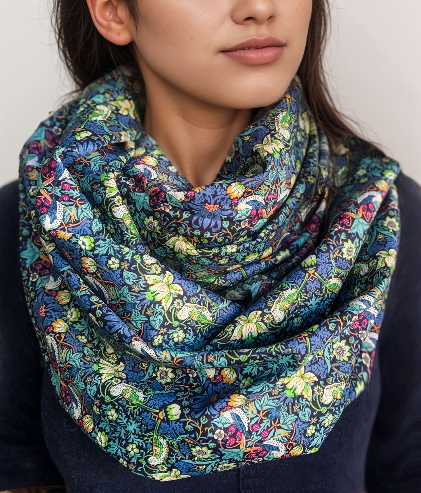 Liberty Print Infinity Scarf